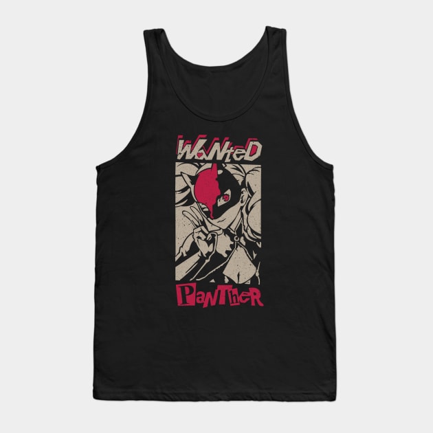 Wanted Panther Tank Top by merch.x.wear